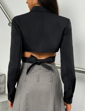 Sacou SHEIN, bleumarin inchis