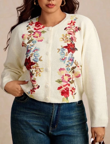 Bluza SHEIN CURVE, galben deschis