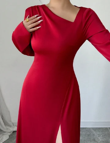 Rochie lunga SHEIN, rosu