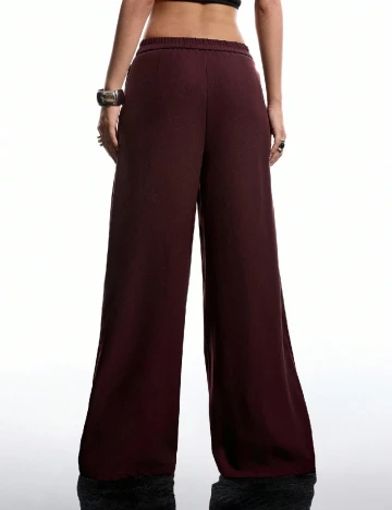Pantaloni SHEIN, pruna