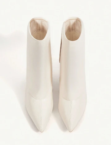 Botine SHEIN, crem