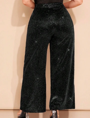 Pantaloni SHEIN CURVE, negru