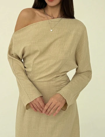 Rochie lunga SHEIN, bej