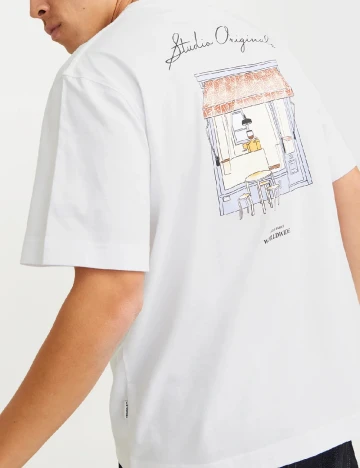 Tricou Jack&Jones, alb