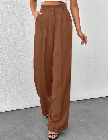 
						Pantaloni SHEIN, maro