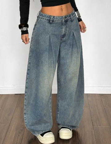 Blugi SHEIN, albastru