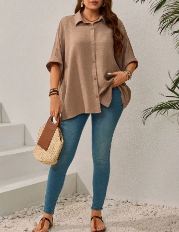 Camasa Emery Rose Curve, maro