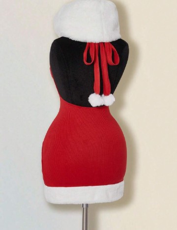 Rochie scurta SHEIN, rosu