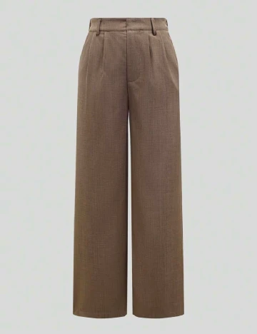 Pantaloni SHEIN, maro