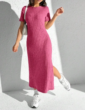 Rochie medie SHEIN, roz