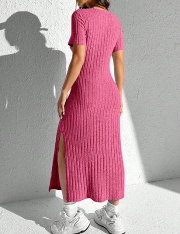 Rochie medie SHEIN, roz