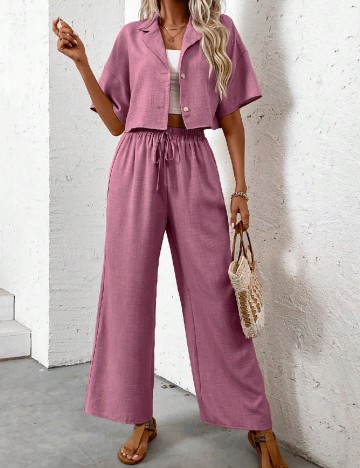 Compleu SHEIN, roz pudra