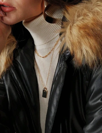 Geaca Anewsta, negru