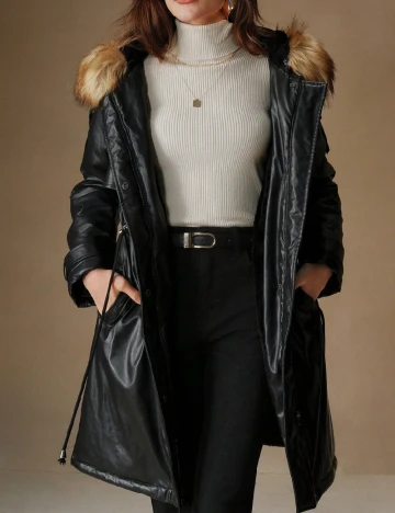 Geaca Anewsta, negru