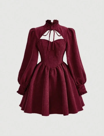 Rochie scurta SHEIN, visiniu