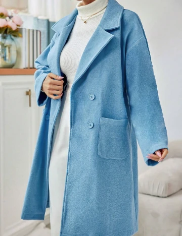 Palton SHEIN, albastru