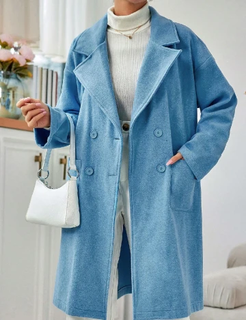 Palton SHEIN, albastru