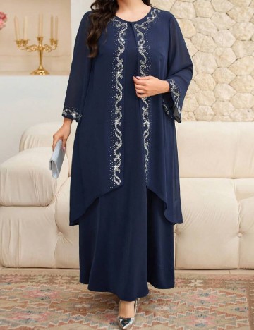 
						Compleu SHEIN CURVE, bleumarin