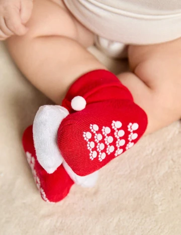 Sosete Shein Kids, rosu