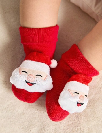 Sosete Shein Kids, rosu