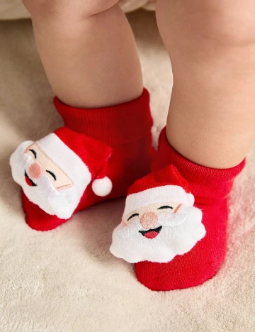 Sosete Shein Kids, rosu