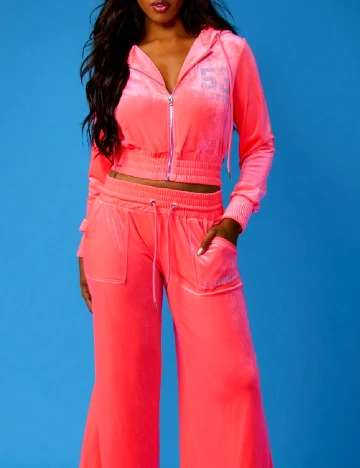 Hanorac Missguided, roz neon