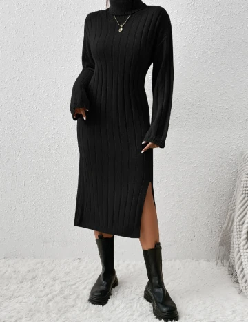 Rochie medie SHEIN, negru