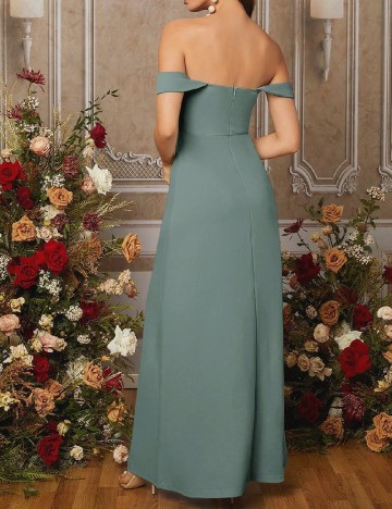 Rochie lunga SHEIN, turcoaz