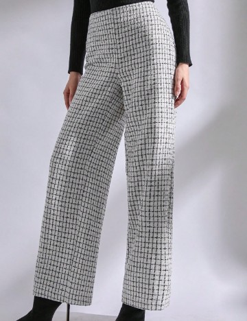 Pantaloni SHEIN, alb