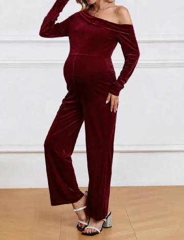 Salopeta SHEIN Maternity, visiniu