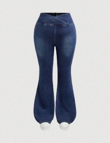 
						Blugi SHEIN CURVE, bleumarin