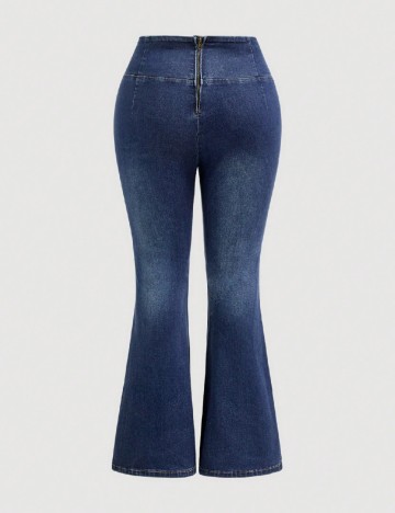 Blugi SHEIN CURVE, bleumarin