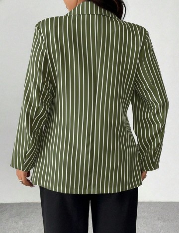 Sacou SHEIN CURVE, verde