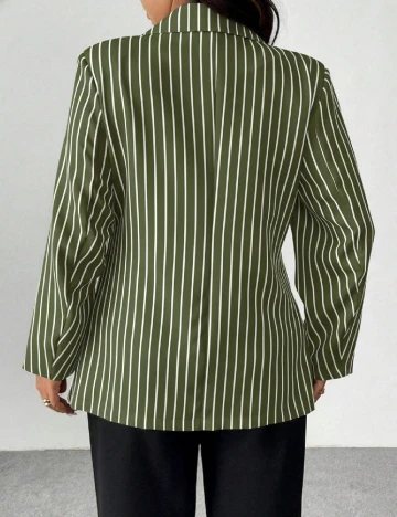 Sacou SHEIN CURVE, verde