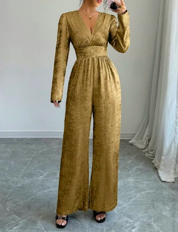 Salopeta SHEIN, auriu