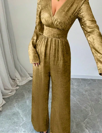 Salopeta SHEIN, auriu