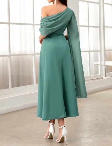 Rochie lunga SHEIN, turcoaz