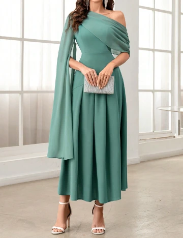 Rochie lunga SHEIN, turcoaz