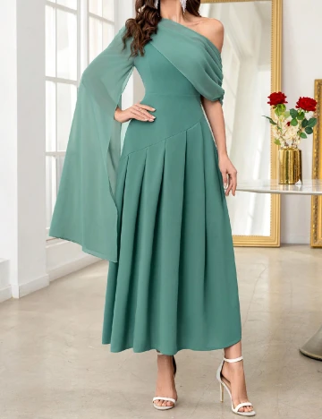 Rochie lunga SHEIN, turcoaz