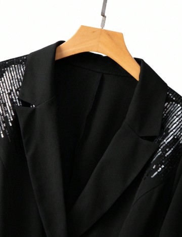 Costum SHEIN CURVE, negru