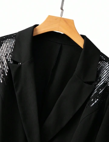 Costum SHEIN CURVE, negru