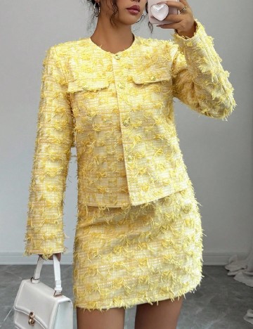 Compleu SHEIN, galben