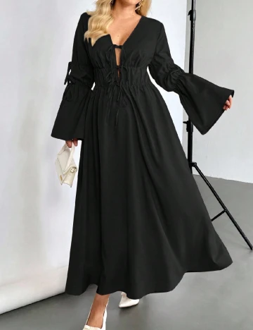 Rochie lunga SHEIN CURVE, negru