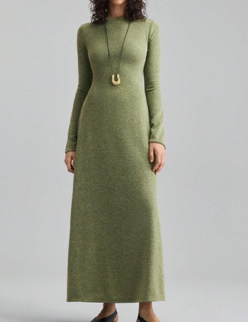 
						Rochie lunga SHEIN, verde