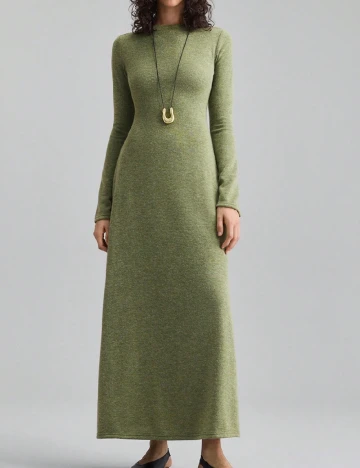 Rochie lunga SHEIN, verde