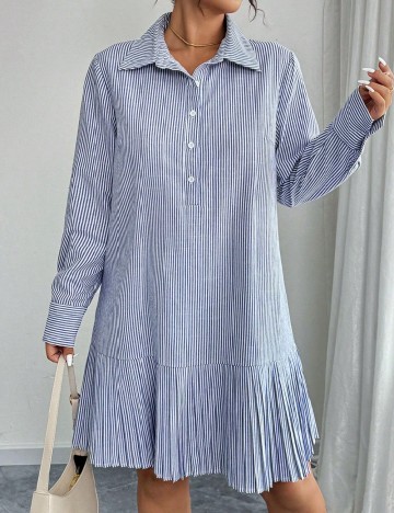 Rochie scurta SHEIN CURVE, albastru