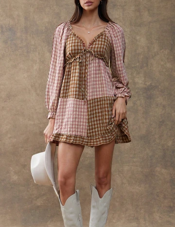 Rochie scurta SHEIN, mix culori