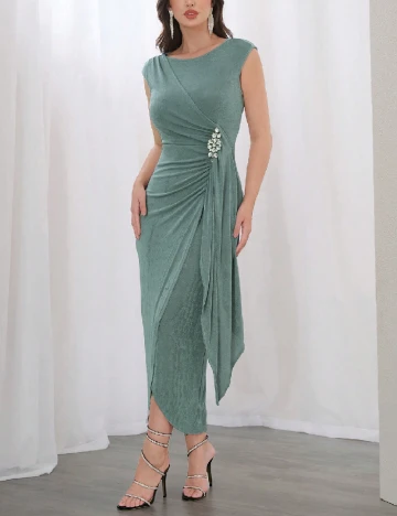 Rochie medie SHEIN, verde