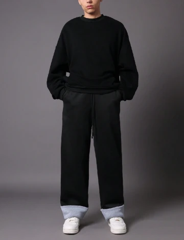 Fusta pantalon SUMWON, negru