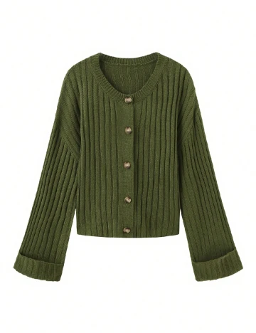 Cardigan SHEIN, verde